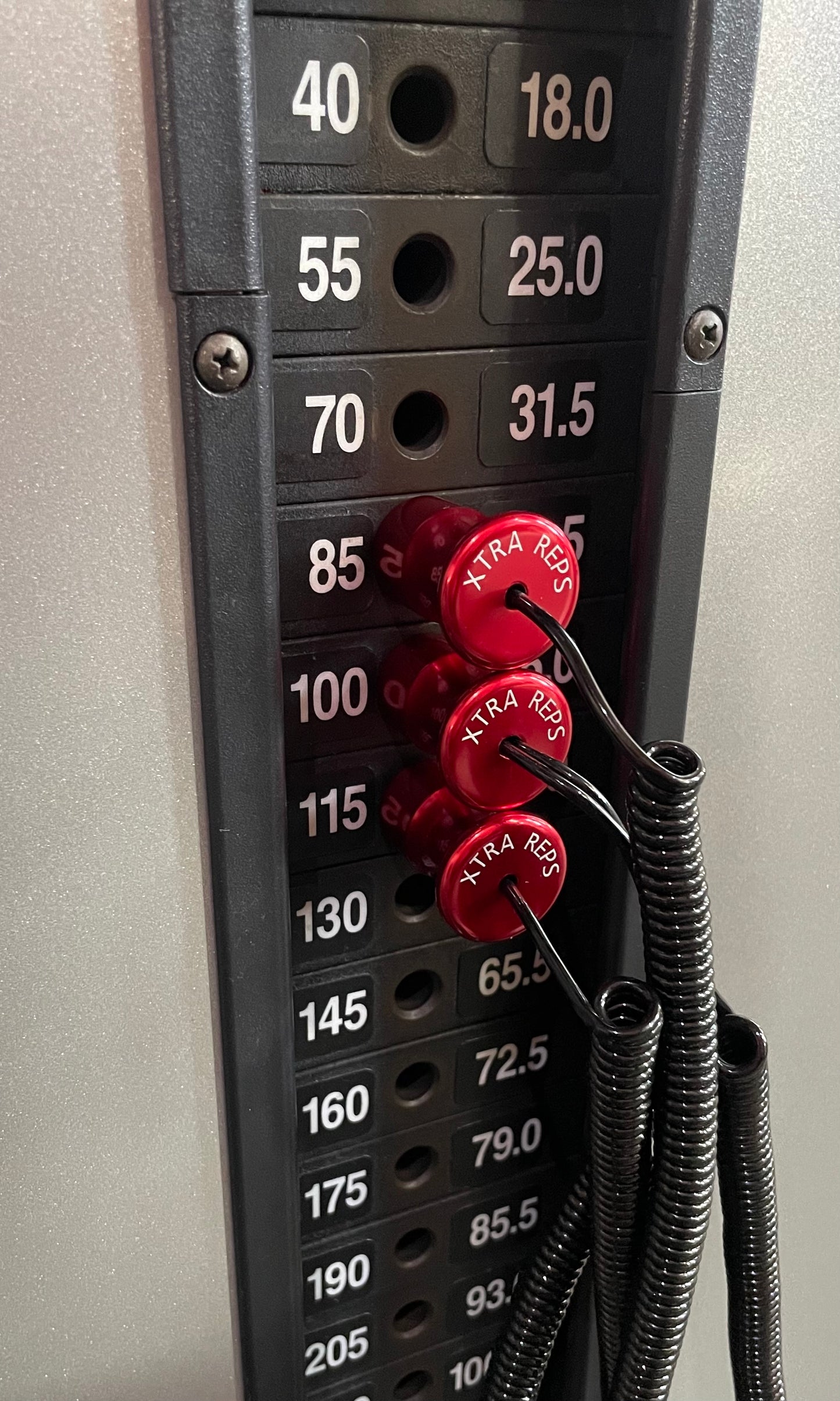 Red Elite Dropset Pins